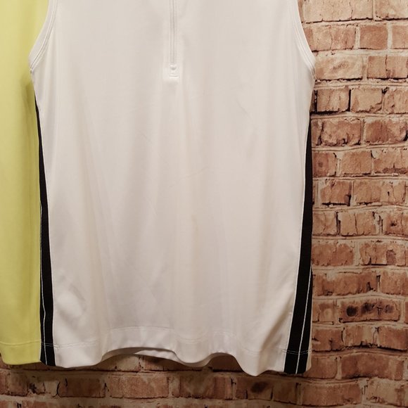 Slazenger Shirts Set of 2 Gold  (1 with collar/1 no collar) Size Large - Picture 3 of 16